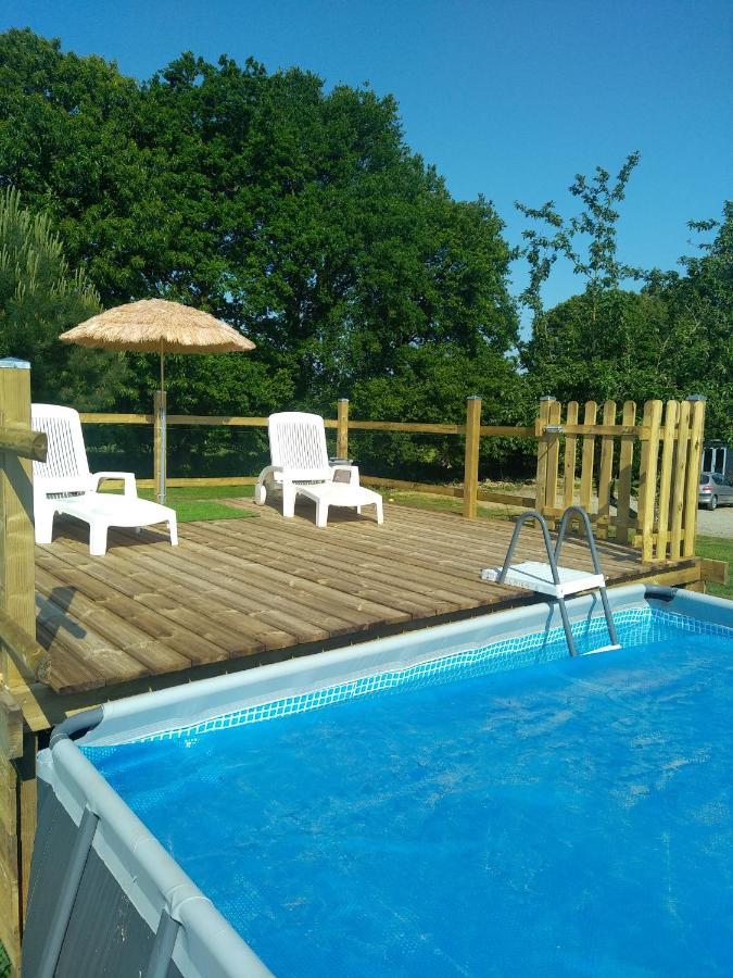 Gite "La Renaudaie" - Piscine Juvigny Les Vallees Ngoại thất bức ảnh